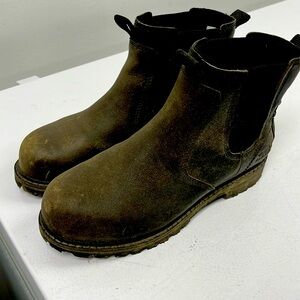 Blundstone Brown Chelsea Work Boots